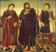 Antonio Pollaiuolo Altarpiece of the SS. Vincent, James and Eustace oil painting artist